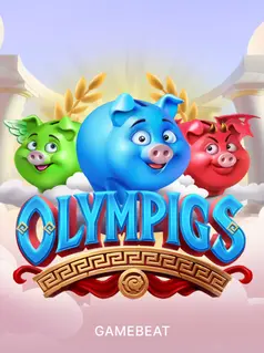 Olympigs humorvoller Slot mit olympischen Schweinen